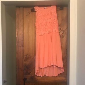 Peach Francesca’s dress